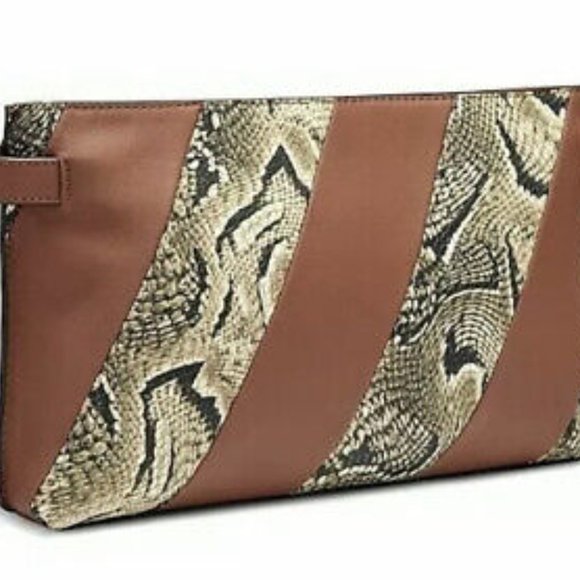 VINCE CAMUTO CASIA CLUTCH CROSSBODY BAG Leather NWT - Picture 5 of 11